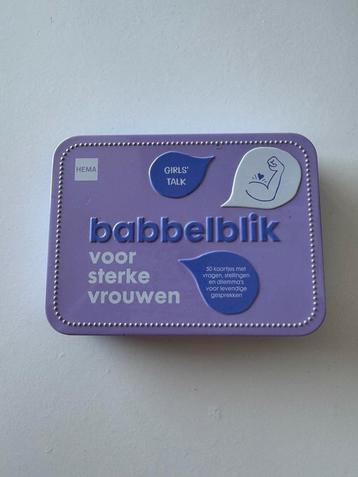 Babbelblik nieuw  beschikbaar voor biedingen