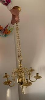 Volledig Koperen Antieke Kroonluchter 250 jr oud Kandelaar, Antiek en Kunst, Ophalen of Verzenden, Koper of Brons