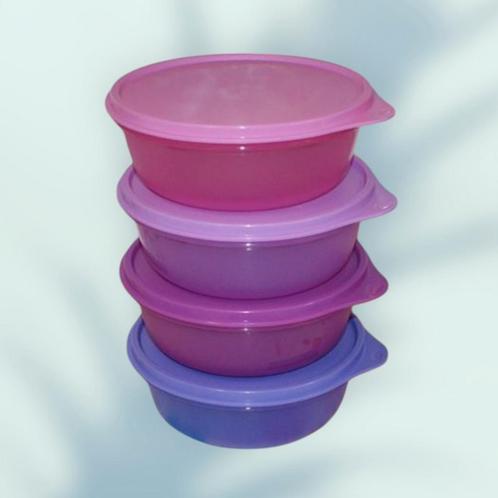 TUPPERWARE Ruimtekommen 600 ml (4) - koelkast - bewaren, Huis en Inrichting, Keuken | Tupperware, Nieuw, Ophalen of Verzenden