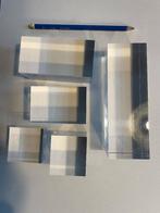 Plexiglas blokken / etalagemateriaal, Ophalen of Verzenden