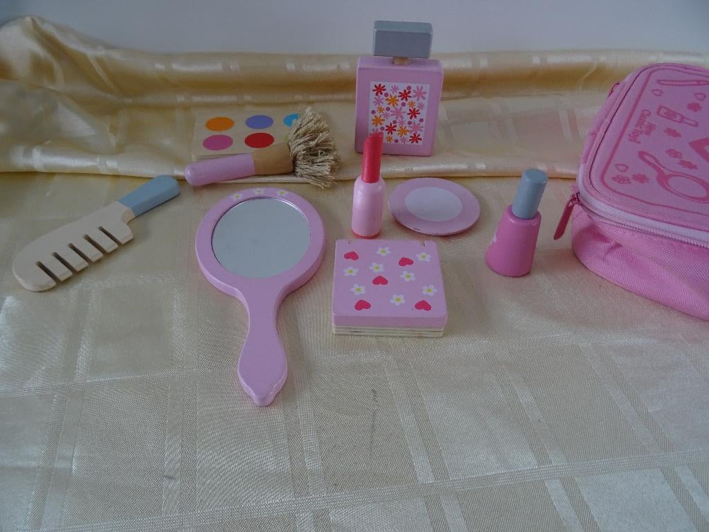 Make-up set hout New Classic Toys houten speelset make up, Kinderen en Baby's, Speelgoed | Houten speelgoed, Ophalen of Verzenden