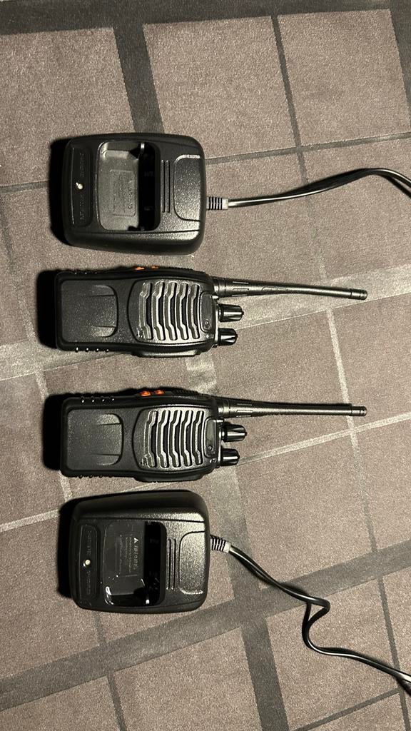 Walkie Talkie Set, Ophalen, Gebruikt, Portofoon of Walkie-talkie, Handsfree-functie