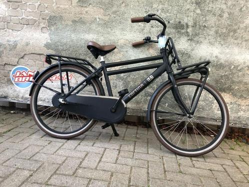 Cortina Transport Jongens zwart, Fietsen en Brommers, Fietsen | Heren | Herenfietsen, Gebruikt, Overige merken