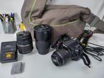 Nikon D3300 with lenses and bag, Gebruikt, Spiegelreflex, Ophalen of Verzenden, Nikon