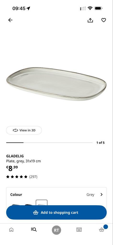 IKEA Borden/Schalen - Diverse modellen, Huis en Inrichting, Woonaccessoires | Schalen en Manden, Gebruikt, Schaal, Rond, Porselein of Keramiek