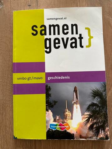 Samengevat geschiedenis - Vmbo/gt/mavo  beschikbaar voor biedingen