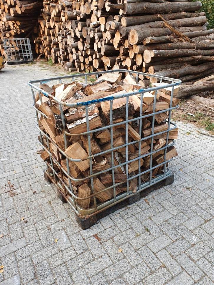 Berken hout gedroogd, Tuin en Terras, Haardhout, Blokken, Berkenhout, Ophalen of Verzenden