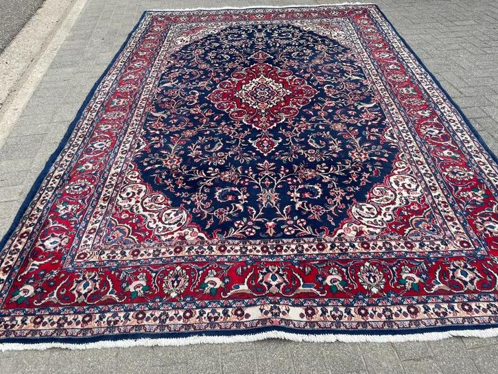 Perzisch Oosterse handgeknoopt tapijt Keshan 2.22 x 3.20 cm, Huis en Inrichting, Stoffering | Tapijten en Kleden, Zo goed als nieuw
