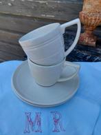 Wedgwood - Jasper Conran - koffie kop en schotels, Huis en Inrichting, Keuken | Servies, Nieuw, Ophalen of Verzenden, Wedgwood