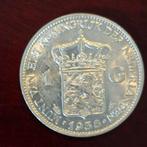 1 Gulden 1938 - Koningin Wilhelmina, Postzegels en Munten, Munten | Nederland, 1 gulden, Zilver, Ophalen of Verzenden, Koningin Wilhelmina