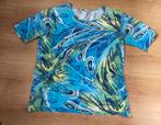 Veelkleurig shirt Ulla Popken XXL of XXXL, Ophalen of Verzenden, Zo goed als nieuw, Blauw, Shirt of Top
