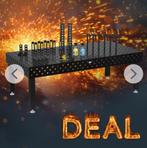 Siegmund Retro Lastafel met toebehoren, Ophalen, Nieuw, 170 cm of meer