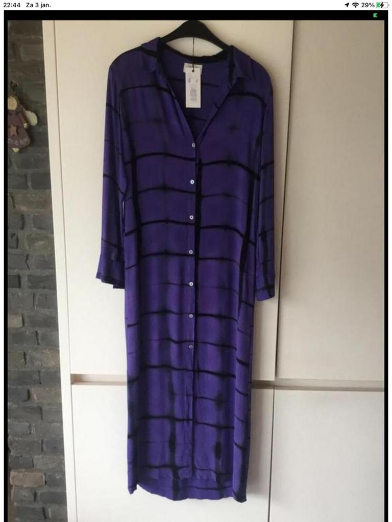 Nous Antwerp lange jurk XS met prijskaartje 339€, Kleding | Dames, Jurken, Paars, Ophalen of Verzenden, Zo goed als nieuw, Maat 34 (XS) of kleiner