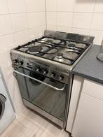 Gas oven fornuis, Ophalen, 4 kookzones, Zo goed als nieuw, Gas