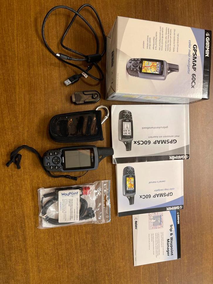 Garmin GPSMAP 60Cx - Complete Set! Nieuwstaat, Auto diversen, Autonavigatie, Gebruikt, Ophalen