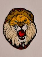 Leeuw Leeuwen Leeuwenhoofd kop vintage logo sticker dieren, Ophalen of Verzenden, Gebruikt