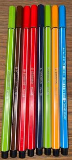 Stabilo pen 68 stift kleurstift stiften viltstift 6e, Ophalen of Verzenden, Zo goed als nieuw, Potlood of Stift