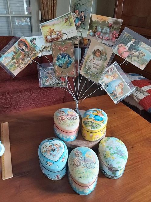 Set oude Paasblikken Cote d'or, Verzamelen, Blikken, Zo goed als nieuw, Overige merken, Ophalen of Verzenden