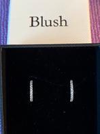 Blush wit gouden 14 k oorringen nieuw, Ophalen of Verzenden, Nieuw, Wit, Overige materialen