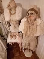 Vintage Paspop,Torso Tafel Buste , Oud Corset +Hoedje, GERES, Ophalen of Verzenden