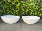 Elho pure soft oval 50 cm - 2 stuks, Tuin, Kunststof, Minder dan 30 cm, Minder dan 60 cm