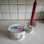 hutschenreuther  ole winther: bonbonniere  en kandelaar, Antiek en Kunst, Ophalen of Verzenden