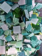 Mozaïek mozaieksteentjes groen mix mozaïeken luxe groen wit, Hobby en Vrije tijd, Knutselen, Ophalen of Verzenden, Nieuw, Materiaal