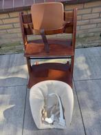 Stokke Tripp Trapp stoel, met newbornset en babyset, Ophalen, Gebruikt, Meegroeistoel, Stoelverkleiner