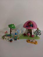 Playmobil Fantasy paddestoel met eenhoorns, Ophalen of Verzenden, Zo goed als nieuw