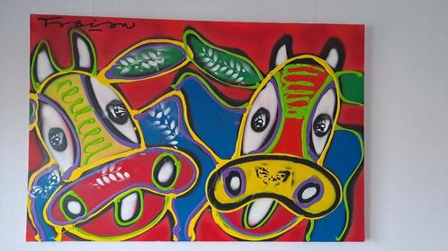 Fabian, Antiek en Kunst, Kunst | Schilderijen | Modern, Ophalen of Verzenden