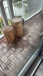 Ikea terras, Tuin en Terras, Terrasdelen en Vlonders, Ophalen, Zo goed als nieuw, Hout
