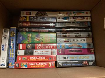 VHS Film Collectie - Volle Doos! beschikbaar voor biedingen