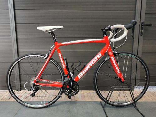 Bianchi racefiets, Fietsen en Brommers, Fietsen | Racefietsen, Zo goed als nieuw, Overige merken, Meer dan 20 versnellingen, 53 tot 57 cm
