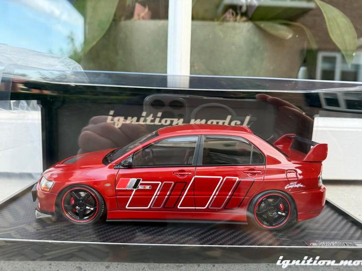 1:18 Mitsubishi Lancer Evo IX MR CT9A Ignition Model IG2374, Hobby en Vrije tijd, Modelauto's | 1:18, Nieuw, Auto, Overige merken