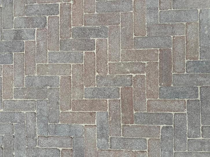 Gebakken klinker bruin mix, Tuin en Terras, Tegels en Klinkers, Nieuw, Klinkers, Overige materialen, 10 m² of meer, Ophalen of Verzenden