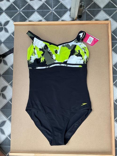SPEEDO SCULPTURE BADPAK CONTOURLUXE ZWART  MAAT 44, Kleding | Dames, Badmode en Zwemkleding, Nieuw, Badpak, Zwart, Ophalen of Verzenden