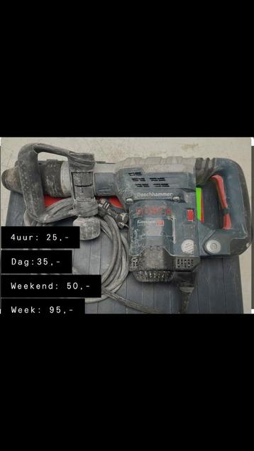 Bosch blauw breekhamer 5kg TE HUUR beschikbaar voor biedingen