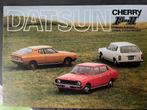 Folder van Datsun Cherry F-II, gedrukt jan.1976, Boeken, Auto's | Folders en Tijdschriften, Ophalen of Verzenden, Nieuw, Nissan