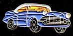 Chevrolet pin- paarsblauw, Verzamelen, Speldjes, Pins en Buttons, Verzenden, Nieuw, Transport, Speldje of Pin