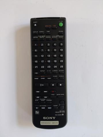 Sony RM-D33M Minidisc Deck Afstandsbediening beschikbaar voor biedingen