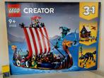 Lego 31132 Vikingschip & Midgaardslang, Kinderen en Baby's, Speelgoed | Duplo en Lego, Ophalen of Verzenden, Nieuw, Complete set