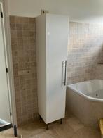 Badkamer kastje hoog, Huis en Inrichting, Badkamer | Badkamermeubels, Ophalen, (Half)hoge kast, Minder dan 50 cm, Zo goed als nieuw