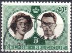 Belgie 1960 - Yvert/OBP 1169 - Boudewijn en Fabiola (ST), Postzegels en Munten, Koninklijk huis, Ophalen, Gestempeld