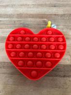 Pop it Fidget Toy Set rode hart, Ophalen of Verzenden, Zo goed als nieuw, Jongen of Meisje