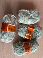 Vintage Bigoudi Wol - 4 Bollen, Ophalen of Verzenden, Gebruikt, Breien of Haken, Wol of Garen