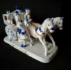 Vintage Grafenthal DDR porseleinen koets beeld, Antiek en Kunst, Ophalen of Verzenden