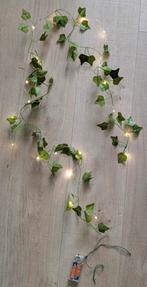9 stuks klimop met lichtjes. Ca. 2mtr., Ophalen