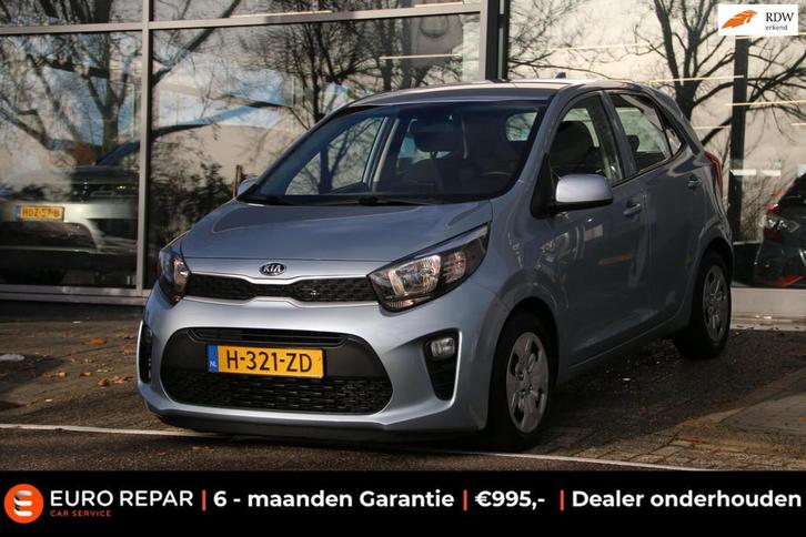 Kia Picanto 1.0 MPi ComfortPlusLine CAMERA AIRCO NL-AUTO NAP, Auto's, Kia, Bedrijf, Te koop, Picanto, ABS, Achteruitrijcamera