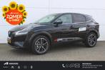 Nissan Qashqai 1.3 MHEV Xtronic Tekna / Navigatie + Apple Ca, Leder en Stof, Zwart, Bedrijf, Qashqai