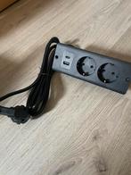 230V Inbouw Stekkerdoos met USB - Camper/Caravan, Caravans en Kamperen, Ophalen of Verzenden, Nieuw